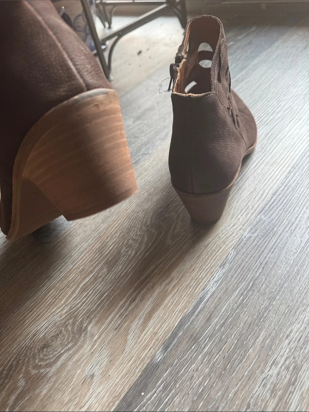 Lucky Brand brown suede
